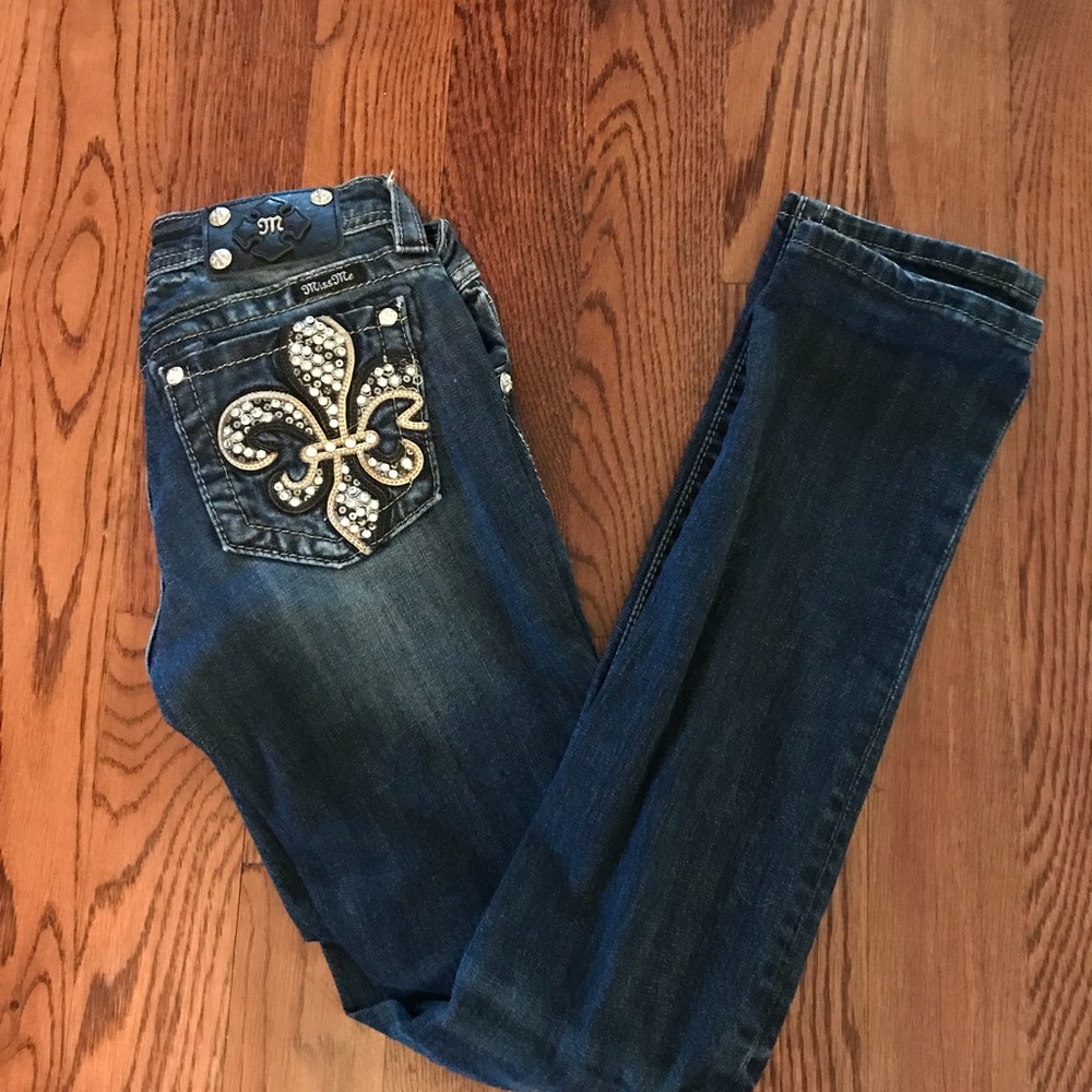 MISSME BOOT CUT JEANS